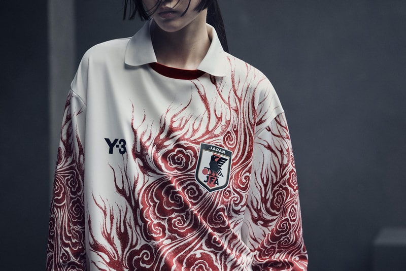 傳奇火焰圖騰，Y-3 x 日本國家足球隊服飾系列