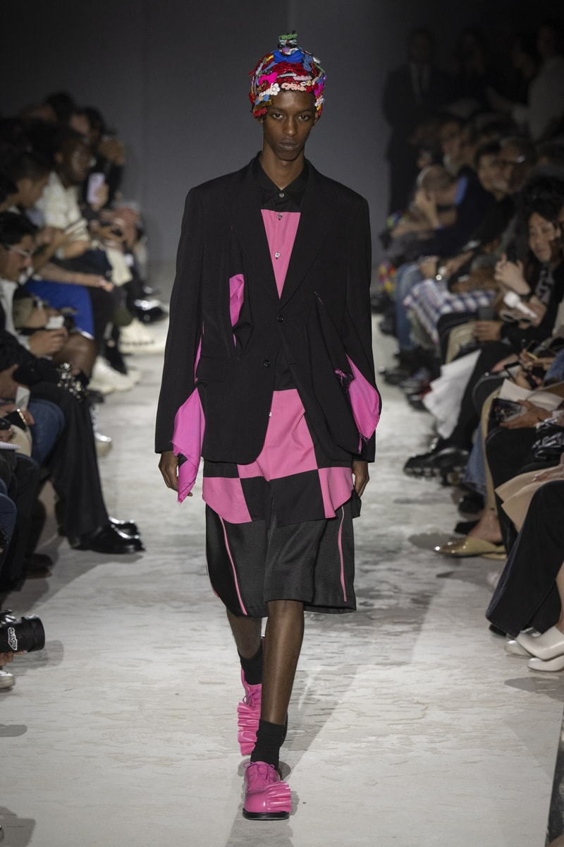 COMME des GARÇONS HOMME PLUS 2025 春夏系列大秀「The Hope of Light」正式登場