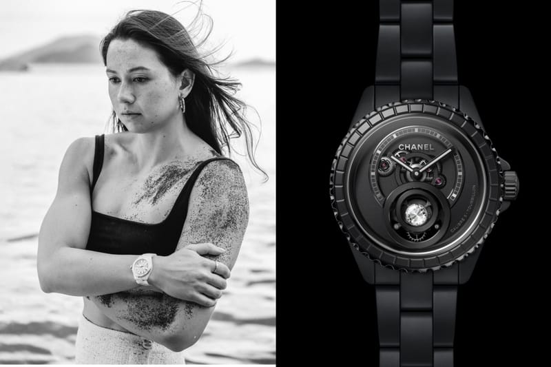 何詩蓓與 CHANEL J12 運動精神與工藝美學之對話