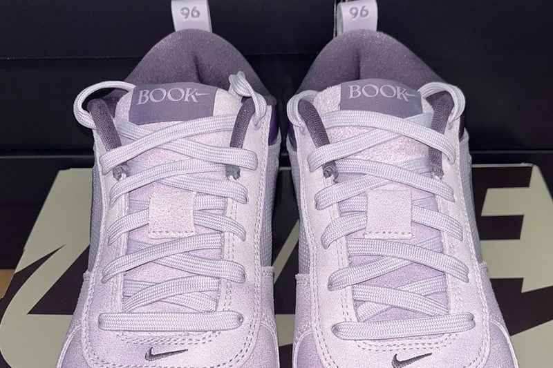 Nike Book 1 全新配色「Lilac Bloom」率先曝光