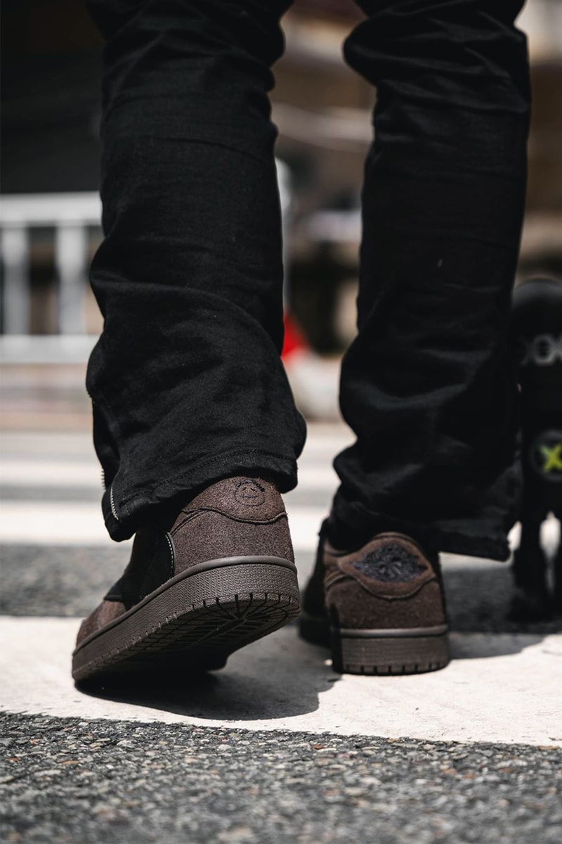 率先近賞 Travis Scott x Air Jordan 1 Low OG 最新聯名配色「Velvet Brown」