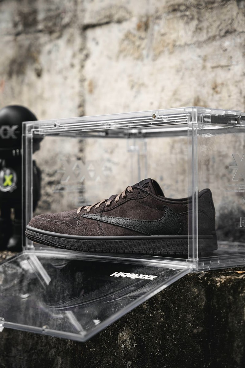 率先近賞 Travis Scott x Air Jordan 1 Low OG 最新聯名配色「Velvet Brown」