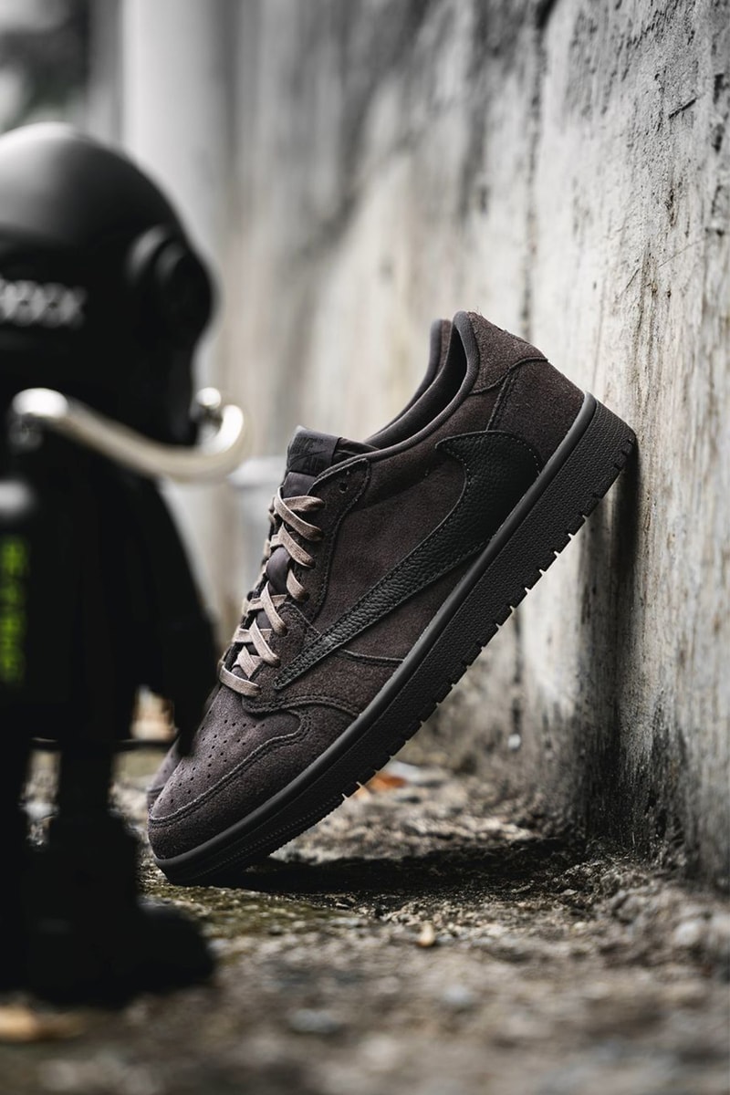 率先近賞 Travis Scott x Air Jordan 1 Low OG 最新聯名配色「Velvet Brown」
