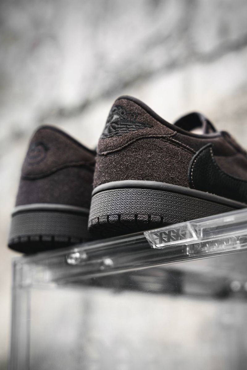率先近賞 Travis Scott x Air Jordan 1 Low OG 最新聯名配色「Velvet Brown」