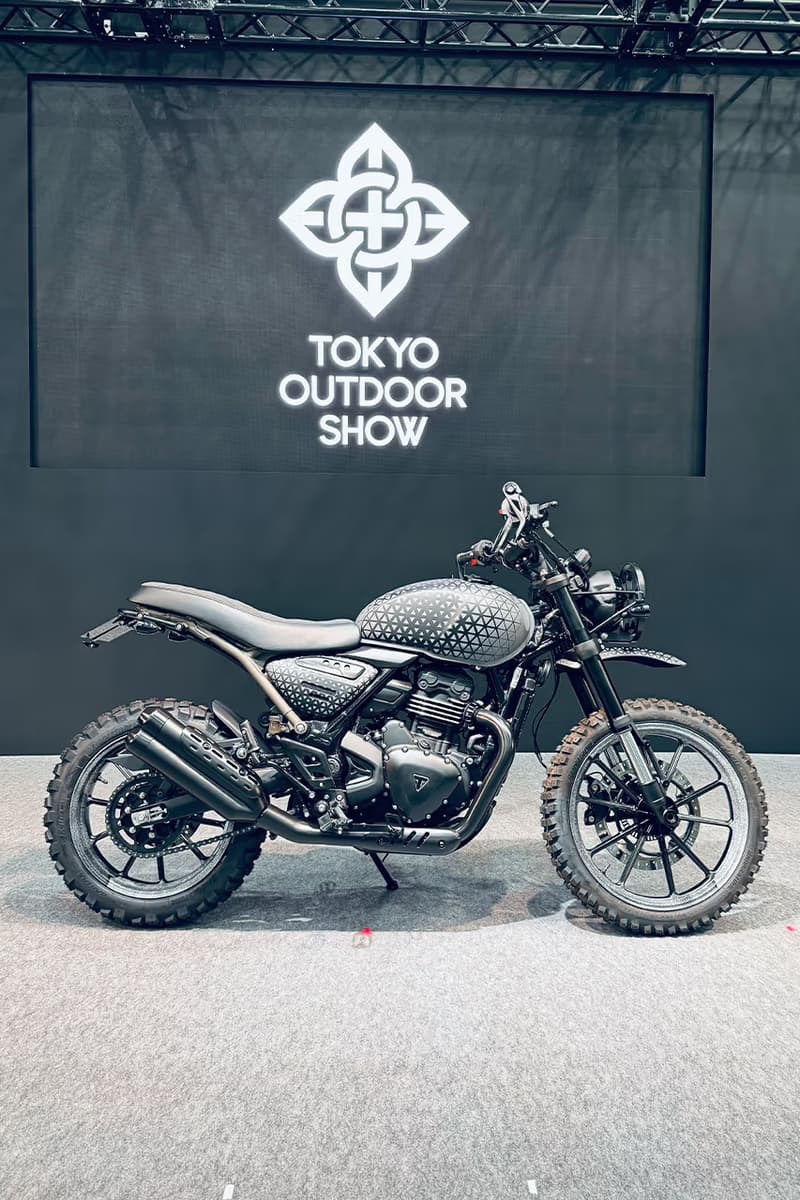 Triumph 攜手 White Mountaineering 打造全新 Scrambler 400 特別版聯名車型