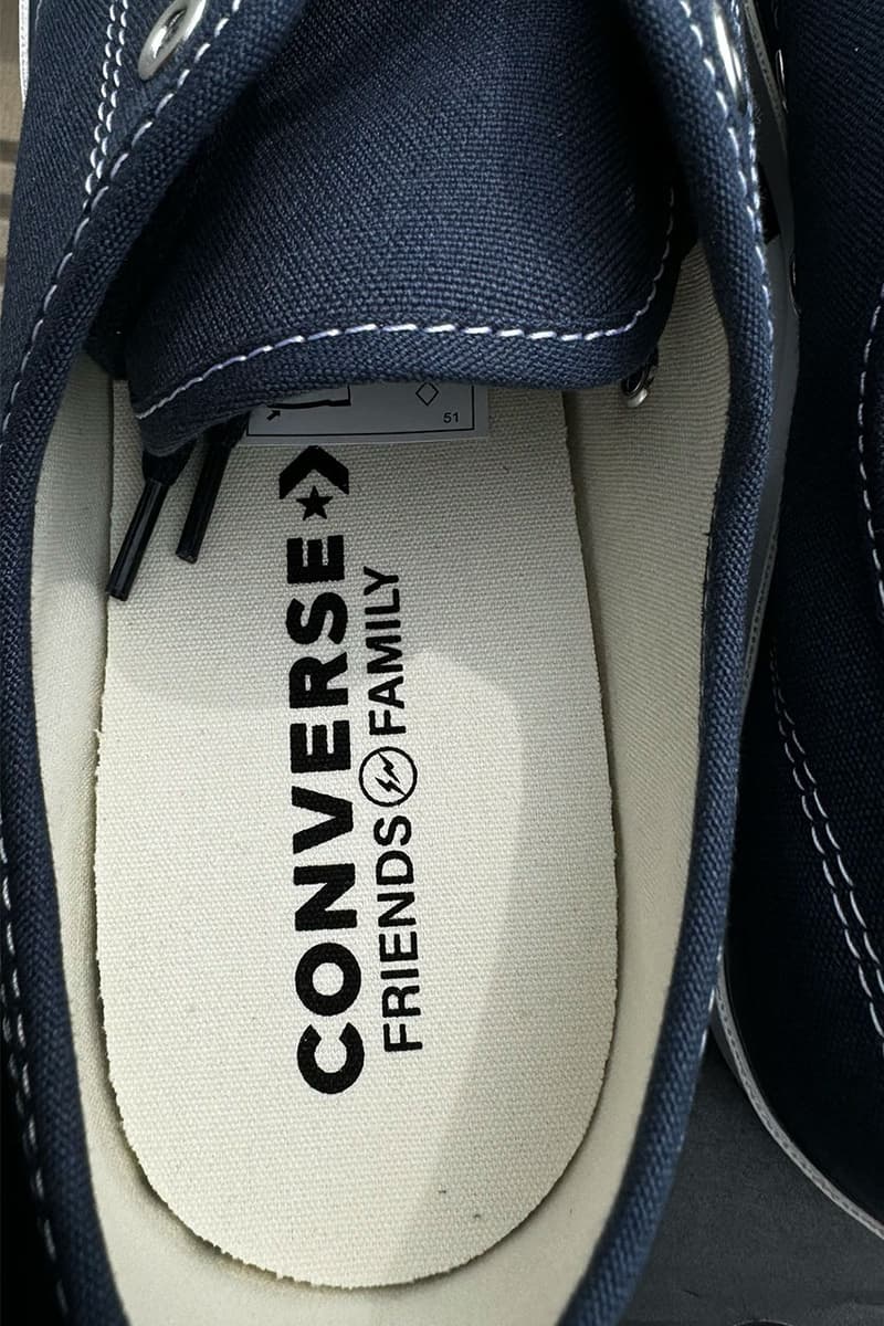 fragment design x Converse Jack Purcell 全新聯名鞋款率先曝光