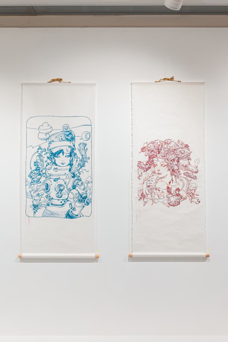 國際知名日本插畫家寺田克也 Katsuya Terada 香港首個個展「線」正式開催