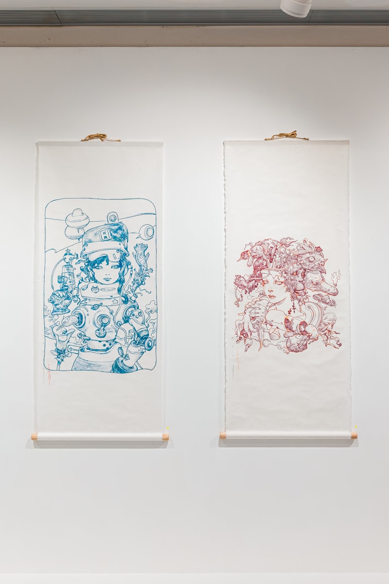 國際知名日本插畫家寺田克也 Katsuya Terada 香港首個個展「線」正式開催