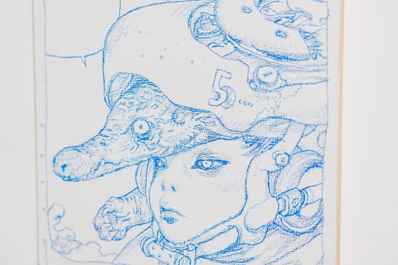 國際知名日本插畫家寺田克也 Katsuya Terada 香港首個個展「線」正式開催