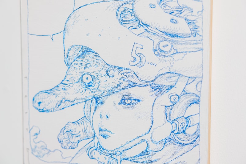 國際知名日本插畫家寺田克也 Katsuya Terada 香港首個個展「線」正式開催