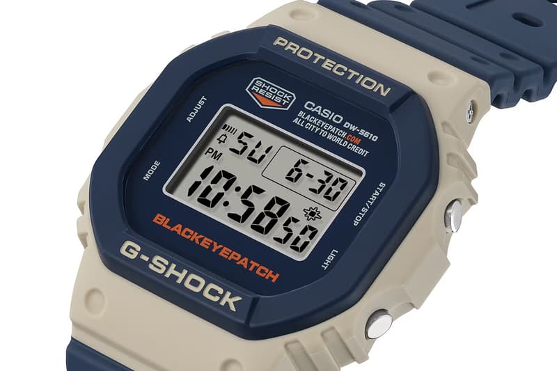 BlackEyePatch 攜手 G-SHOCK 推出全新聯乘腕錶