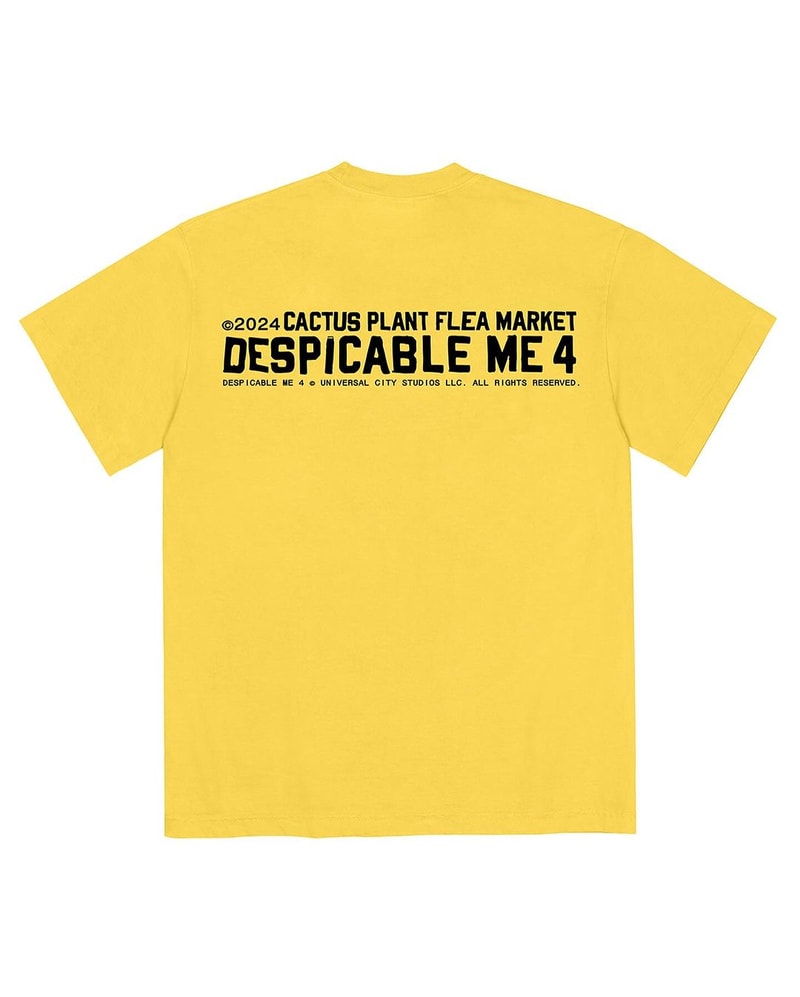 Cactus Plant Flea Market 攜手《Despicable Me 4》推出全新聯名系列