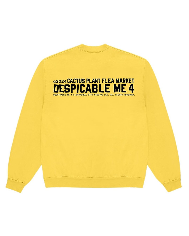 Cactus Plant Flea Market 攜手《Despicable Me 4》推出全新聯名系列