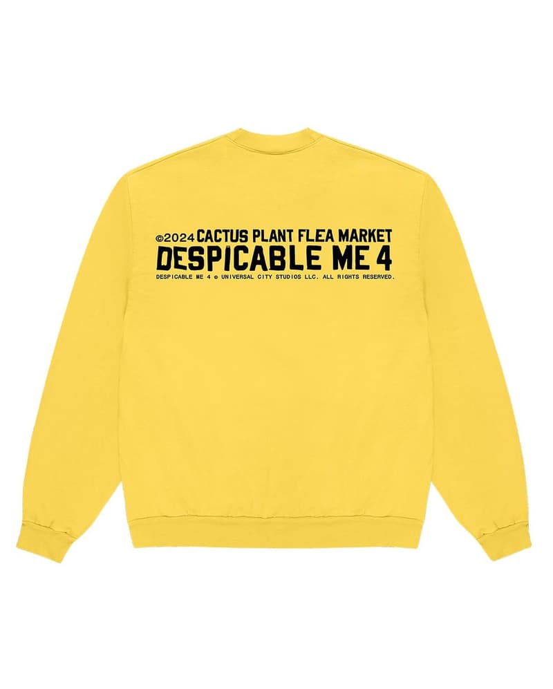 Cactus Plant Flea Market 攜手《Despicable Me 4》推出全新聯名系列