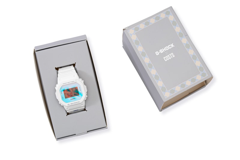 COSTS x G-SHOCK 最新聯乘 DW-5600TL-7 限量「JACQUARD TILES」系列