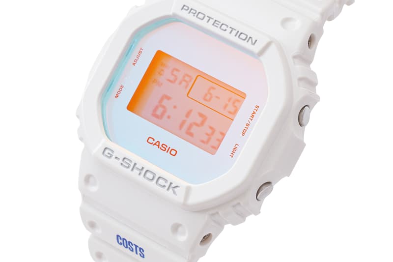 COSTS x G-SHOCK 最新聯乘 DW-5600TL-7 限量「JACQUARD TILES」系列