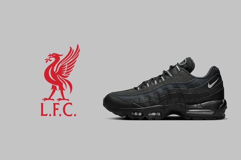 消息稱 Nike Air Max 95 x Liverpool FC 全新聯名鞋款有望於 2025 年問世