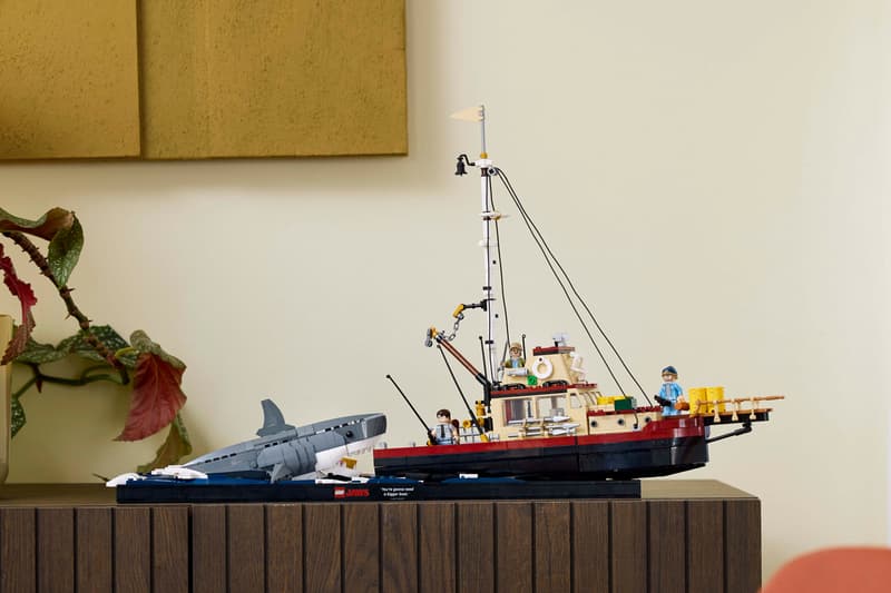 LEGO Ideas 正式推出經典電影《大白鯊 JAWS》全新積木模型套裝