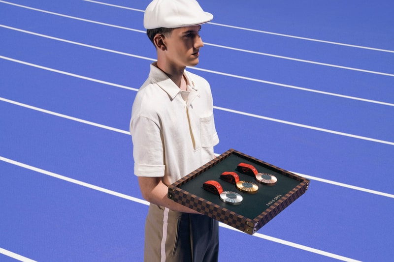 Louis Vuitton 操刀製作 2024 巴黎奧運獎牌托盤