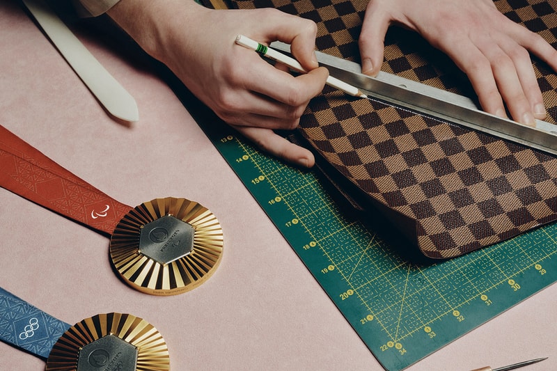 Louis Vuitton 操刀製作 2024 巴黎奧運獎牌托盤