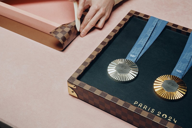 Louis Vuitton 操刀製作 2024 巴黎奧運獎牌托盤