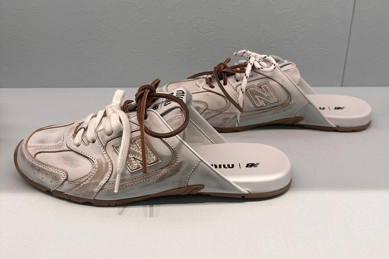 Miu Miu x New Balance 530 穆勒鞋最新聯名系列率先亮相