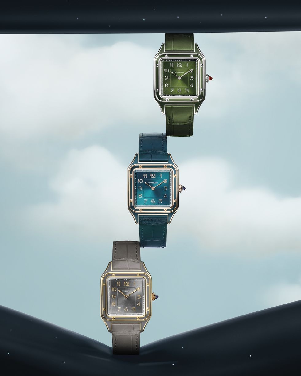 Cartier Santos 注目錶款日常配戴造型提案
