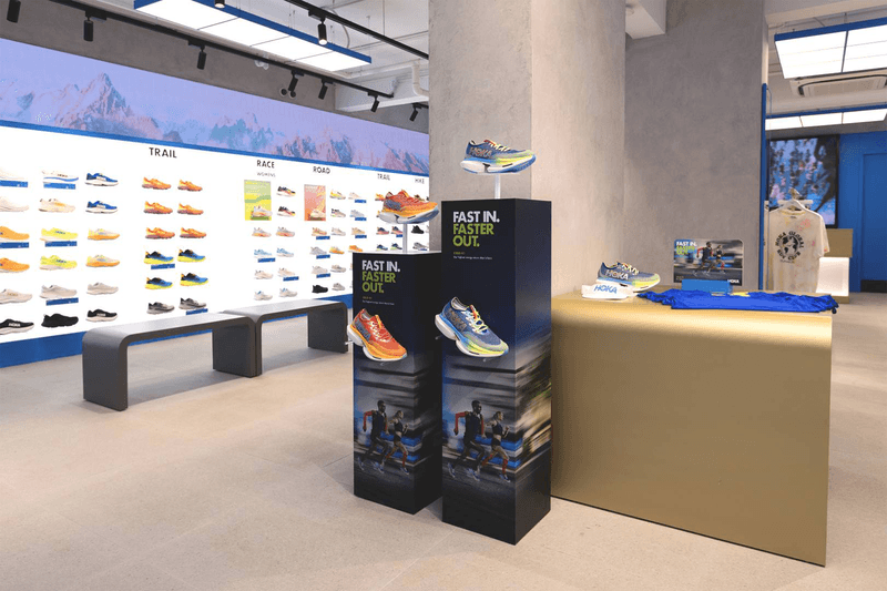 HOKA 香港首間概念店正式落戶銅鑼灣 Fashion Walk