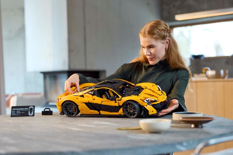 LEGO Technic 推出全新 McLaren P1 賽車積木模型