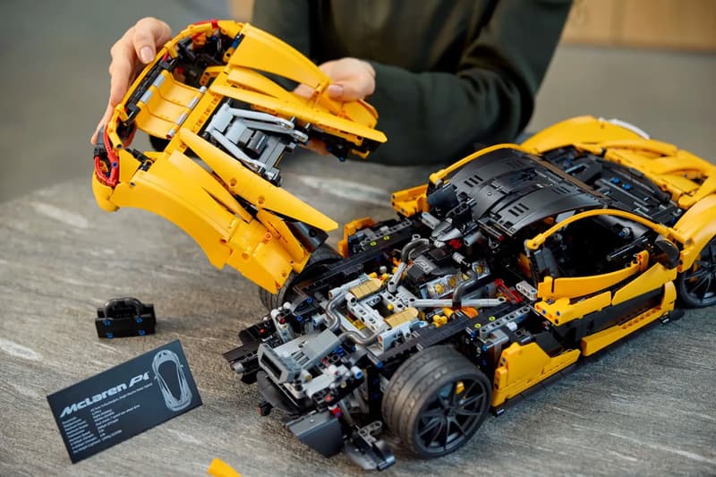 LEGO Technic 推出全新 McLaren P1 賽車積木模型