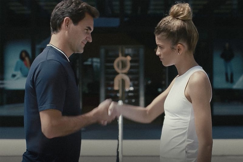 Zendaya 攜手 Roger Federer 共同拍攝 On 全新廣告大片