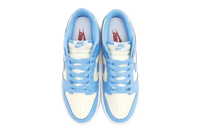 率先近賞 Nike Dunk Low 人氣配色「University Blue」全新版本