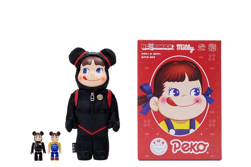 POTR x MEDICOM TOY x 不二家牛奶妹 PEKO 全新三方聯乘公仔正式登場