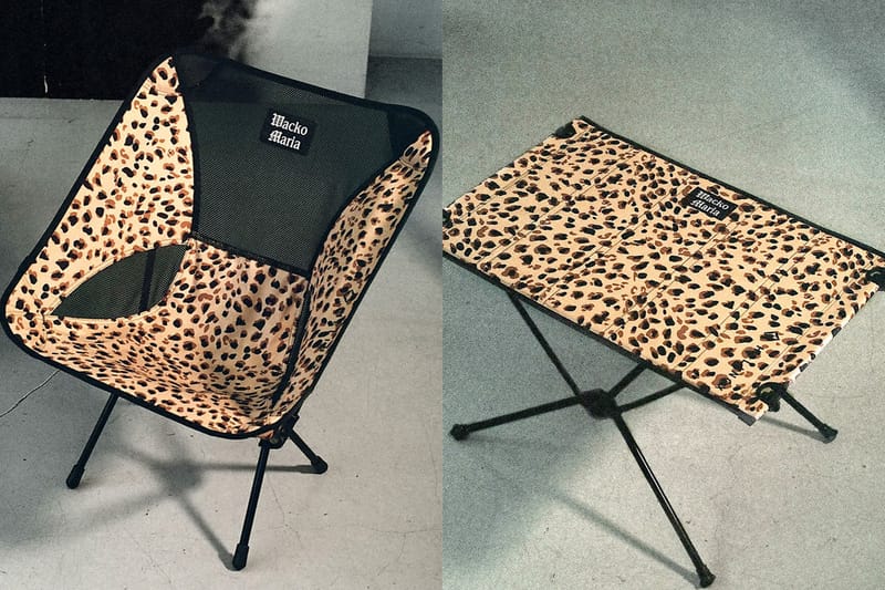 WACKO MARIA x Helinox 最新聯名戶外系列發佈