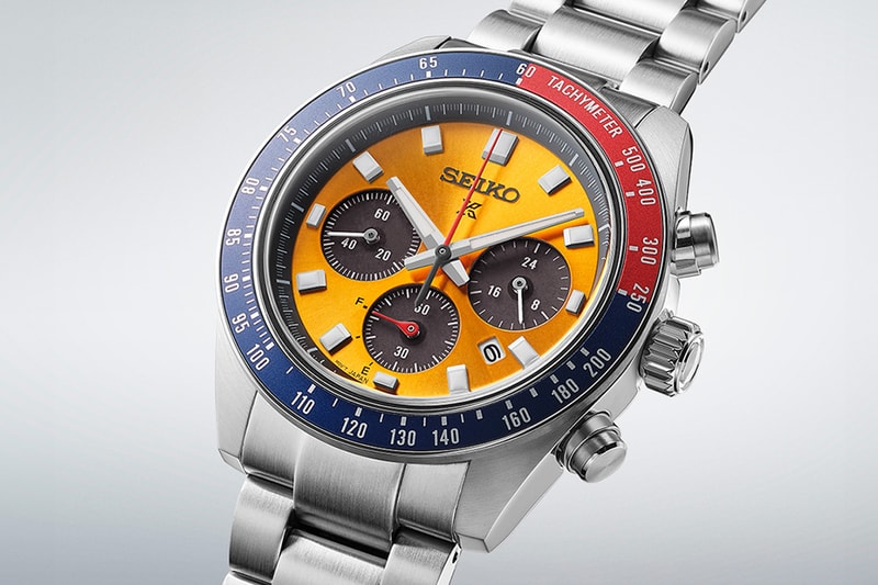 Seiko 推出全新百事圈 Prospex Speedtimer 錶款