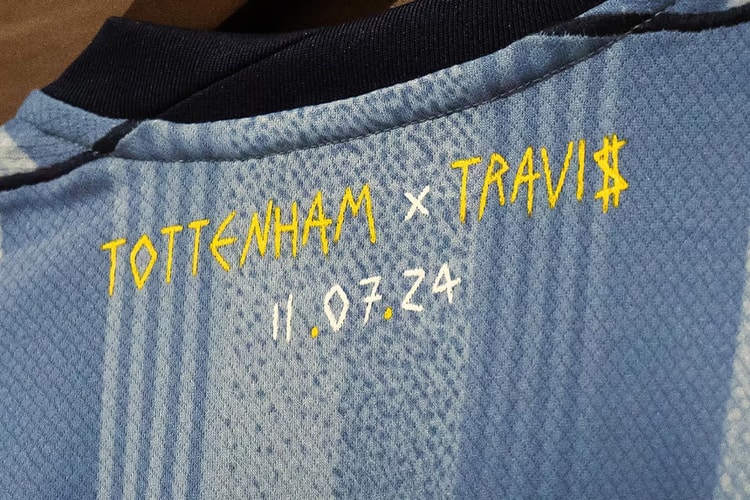 近賞 Travis Scott x Tottenham Hotspur 全新聯名球衣