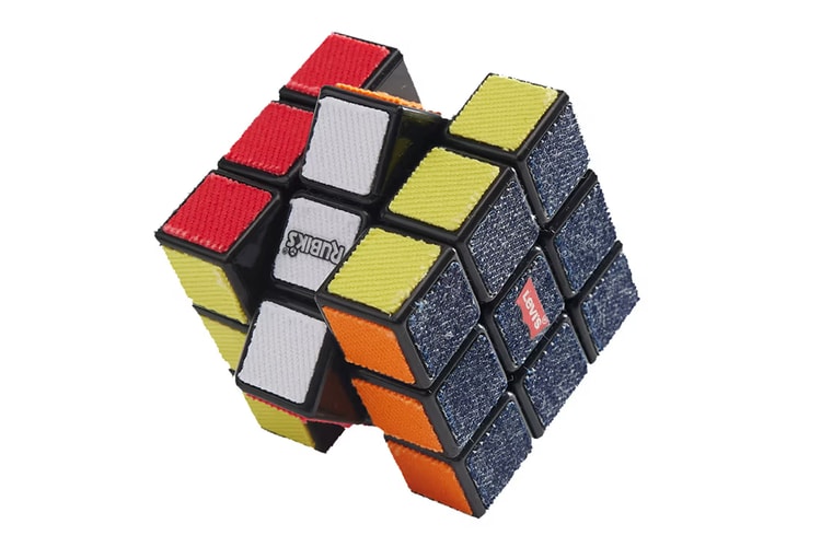 牛仔布製成!Levi’s 攜手 Rubik’s Cube 推出全新限量魔術方塊