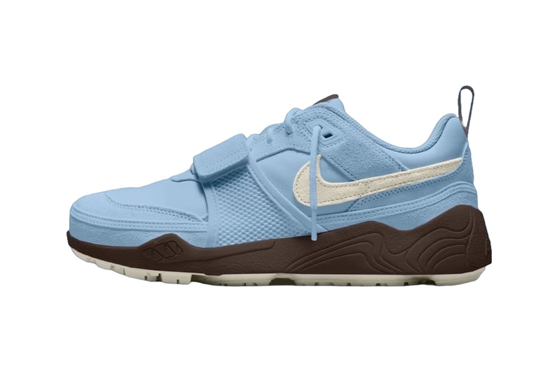 Travis Scott x Nike Zoom Field Jaxx「Leche Blue」最新聯名配色率先亮相