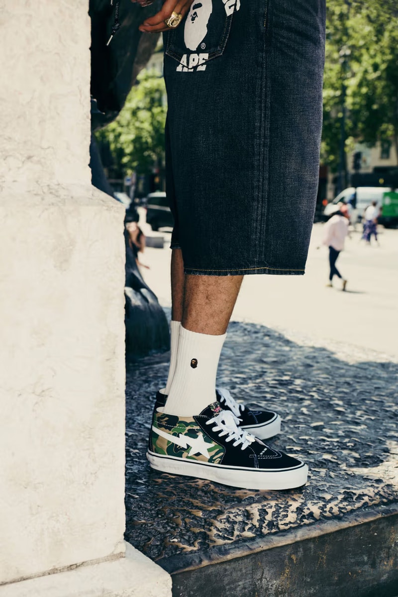 Vans x A BATHING APE® 最新聯乘系列鞋款發佈