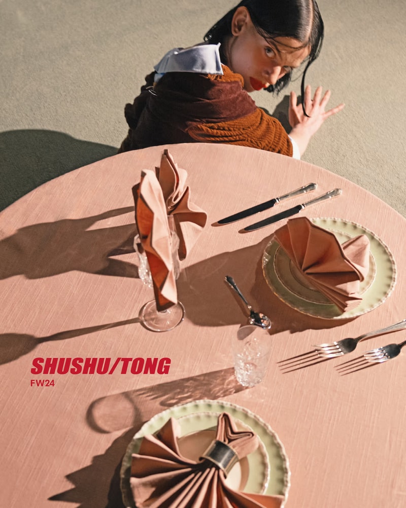 SHUSHU/TONG 正式發布 2024 秋冬系列形象大片