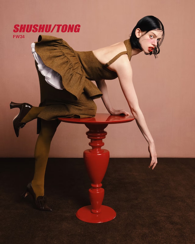 SHUSHU/TONG 正式發布 2024 秋冬系列形象大片