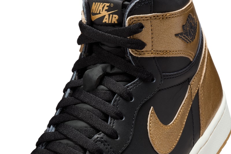 Air Jordan 1 Retro High OG 最新配色「Metallic Gold」官方圖輯、發售情報公開