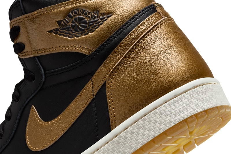 Air Jordan 1 Retro High OG 最新配色「Metallic Gold」官方圖輯、發售情報公開