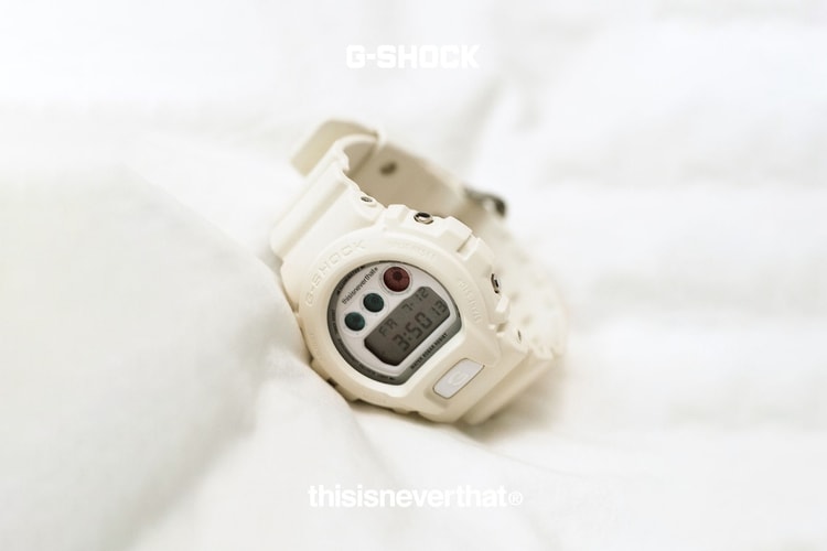 thisisneverthat x G-SHOCK 最新聯名錶款發佈