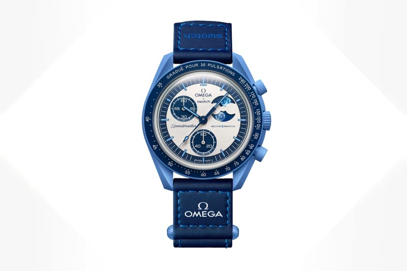 OMEGA x Swatch Bioceramic MoonSwatch 系列新作「MISSION TO THE SUPER BLUE MOONPHASE」登場