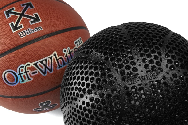 Off-White™ 攜手 Wilson 打造首款聯名籃球