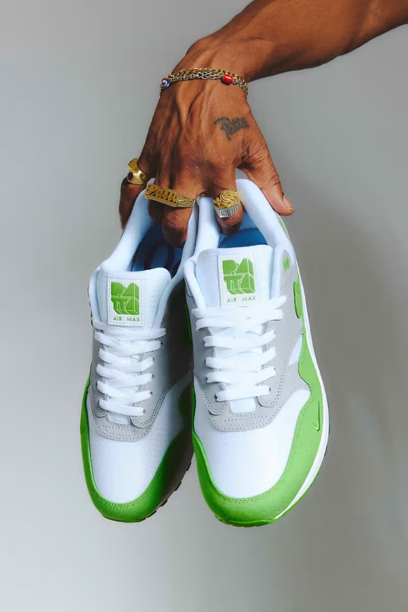 Patta x Nike Air Max 1 經典聯名配色「Chlorophyll」正式復刻回歸