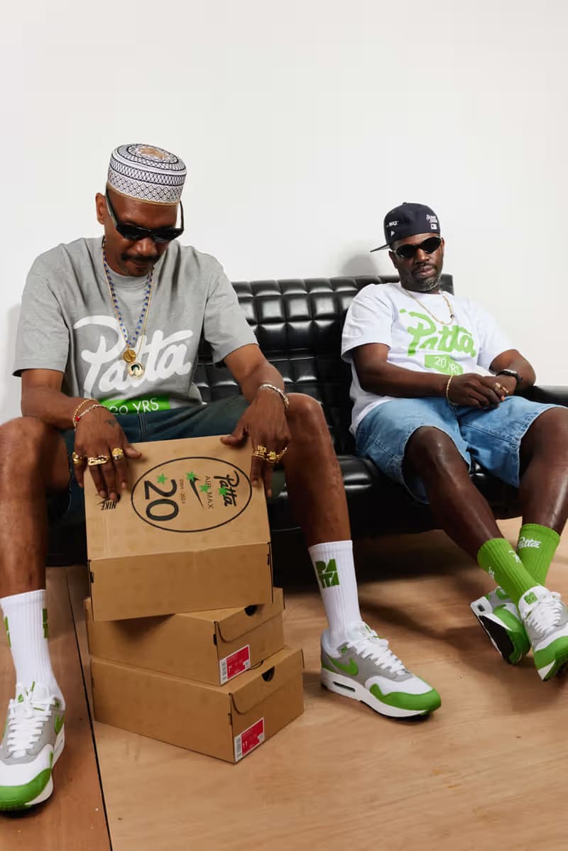 Patta x Nike Air Max 1 經典聯名配色「Chlorophyll」正式復刻回歸