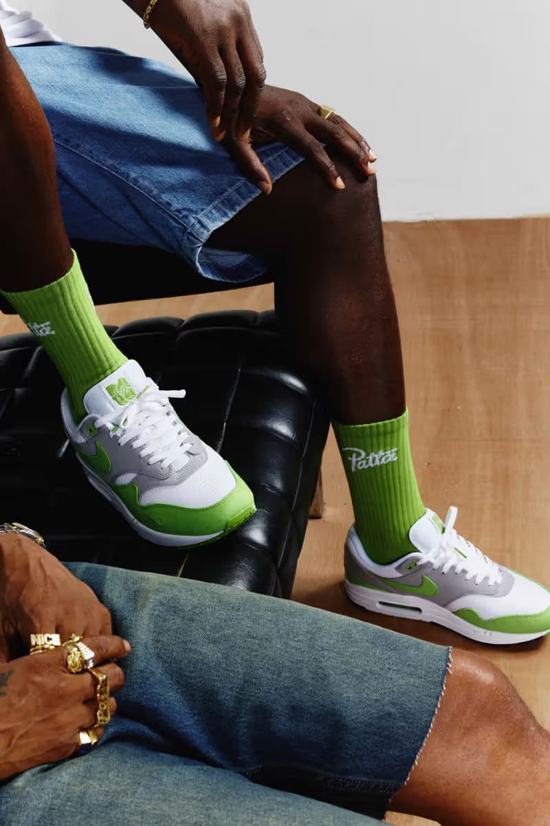 Patta x Nike Air Max 1 經典聯名配色「Chlorophyll」正式復刻回歸