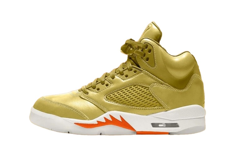 消息稱 Air Jordan 5 全新配色「Metallic Gold」有望於 2025 年問世